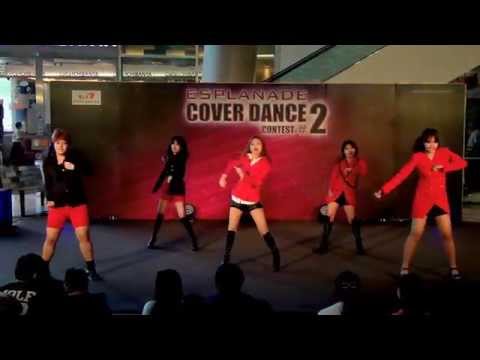 150404 SVAR cover f(x) - Red Light @Esplanade Cover Dance #2 (Audition)