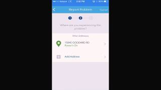 Report an Outage with DTE Energy Mobile App