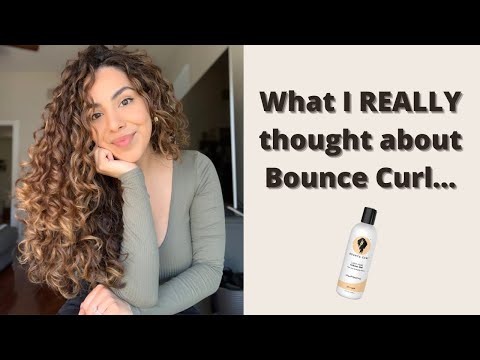 Curly Hair Routine Using BounceCurl! 2c/3a curls