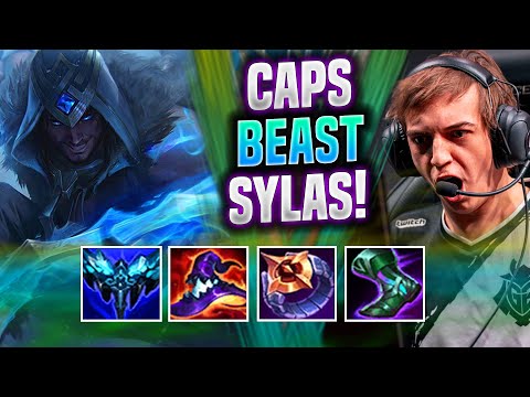 CAPS IS A BEAST WITH SYLAS TOP! - G2 Caps Plays Sylas TOP vs Gwen! | Patch 11.21