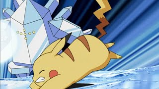 Pikachu vs. Regice! | Pokémon: Battle Frontier | Official Clip