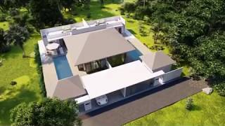 Modern Two Bedroom House with Roof Top Terrace  in New Development for Sale Near Ao Nang Beach