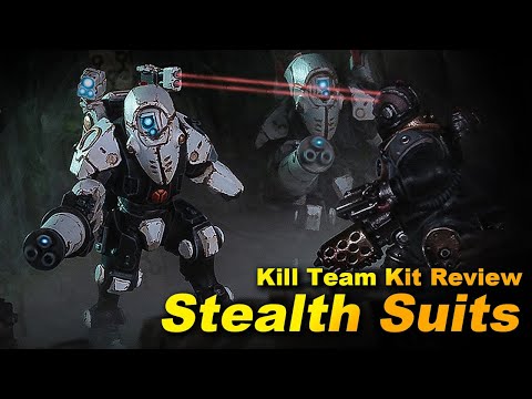 Stealth Suits - Kill Team: Dead Silence Kit Build and Review