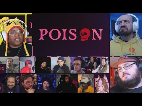 Poison Full Song | Hazbin Hotel | Prime Video [REACTION MASH-UP]#2172