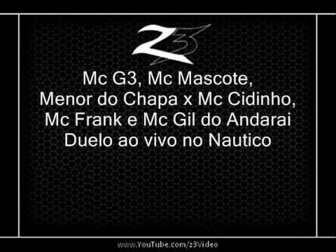 Mc's G3, Menor do Chapa, Mascote x Cidinho, Frank e Gil - [ Ao Vivo ] [ P.1 ]