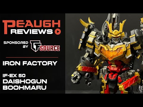 Video Review: Iron Factory IF-EX50 DAISHOGUN BOOHMARU