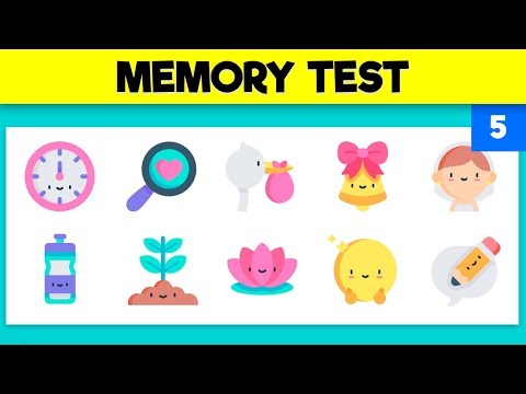 VISUAL MEMORY TEST | Train your visual memory - Video 5