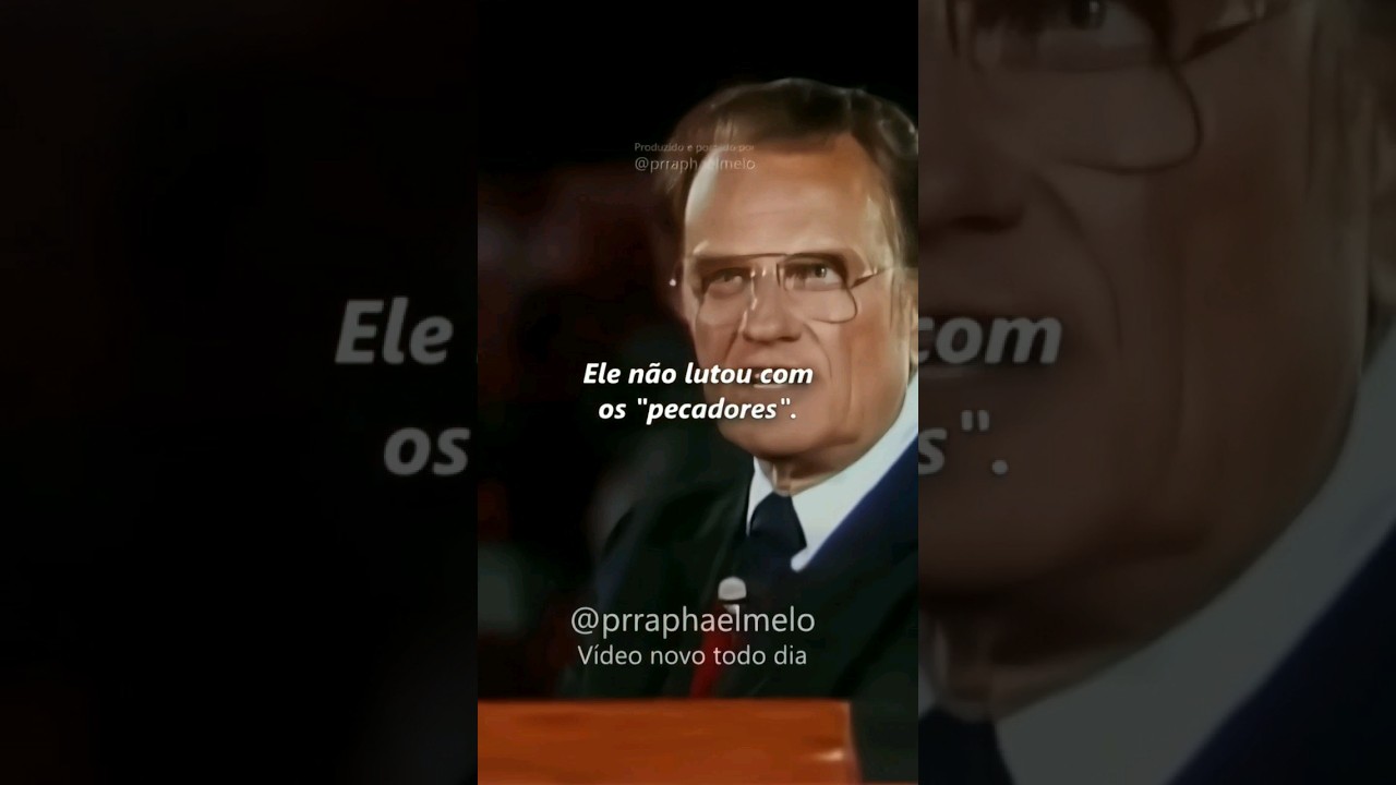 Cuidado com a hipocrisia religiosa | Billy Graham (DUBLADO)