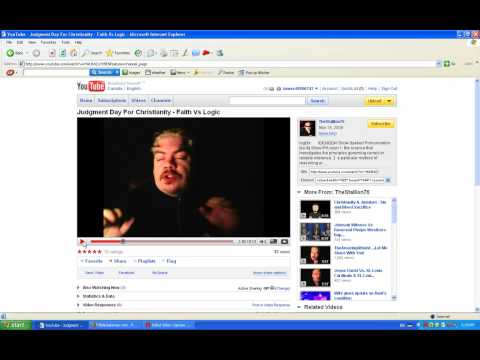 RE Judgment day for Christianity Faith VS Logic part 1