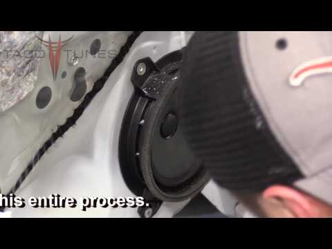 Toyota Corolla How to remove front door speakers