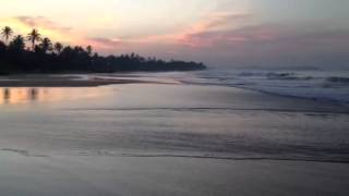 preview picture of video 'Океан утром в Хиккадуве'