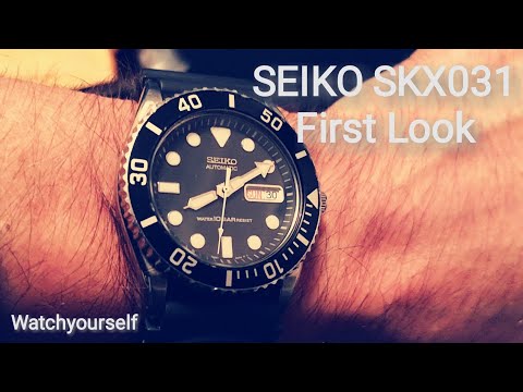 SEIKO SKX031 - First look at one of my grails!!!