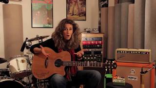 Video thumbnail for Analog Alien - Alien Bass Station demo with acoustic guitar by Vicki Genfan by analogalien