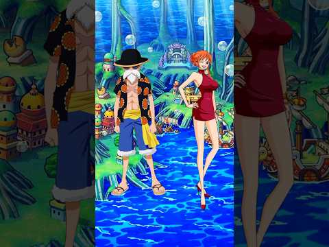 Luffy vs 🆚 Nami who is strongest?🤨 #onepiece #luffy #anime #nami