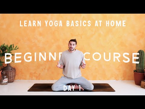 Yoga for Beginners: Learn YOGA BASICS at home (Day 1/5)