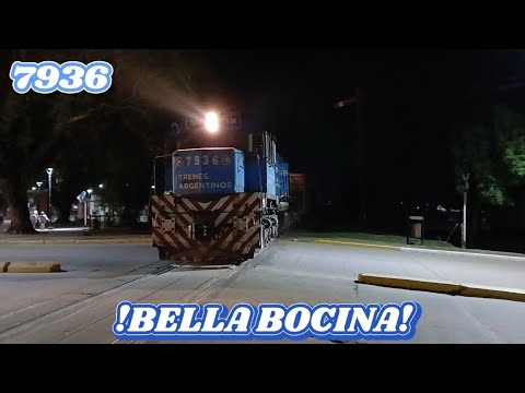 LOCOMOTORA 7936 POR MOCORETA CON SU BELLA BOCINA 16/10/25