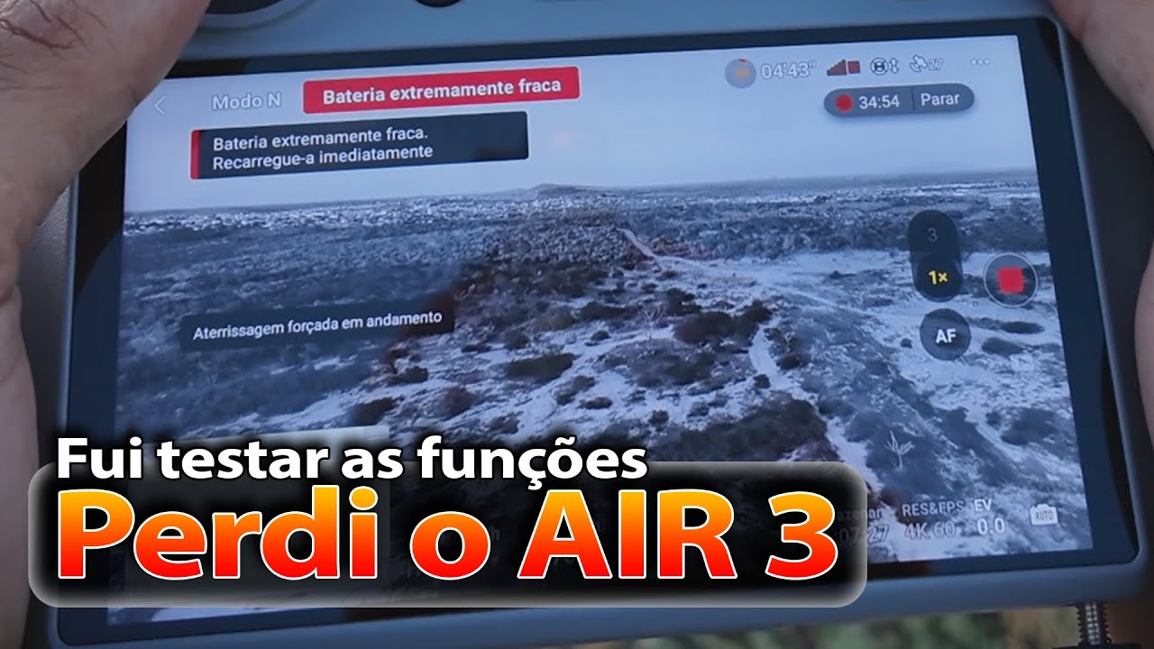 Todas as funções do DJI AIR 3 - Perda de sinal
