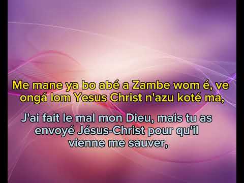 M'AYE KANG WO MELU MESE (LYRICS ET TRADUCTION)
