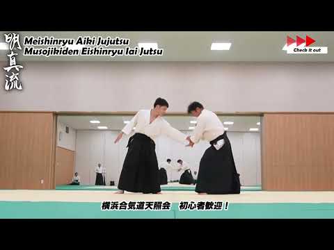 Meishinryu Aikido techniques 明真流　合気道の稽古 #aikido #合気道 #天照会 2026 0711 01