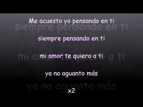 La Mara Santos-Pensando en ti (con letra)