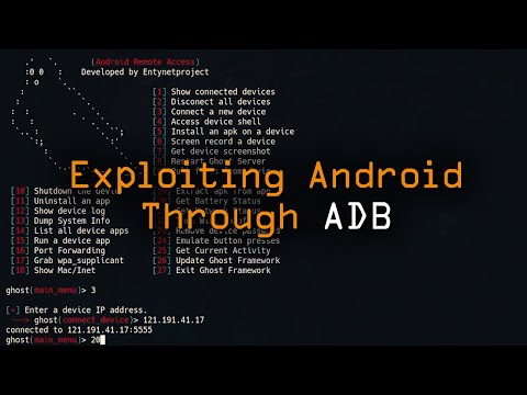 Exploiting Android Through Android Debug Bridge Adb With Ghost Framework