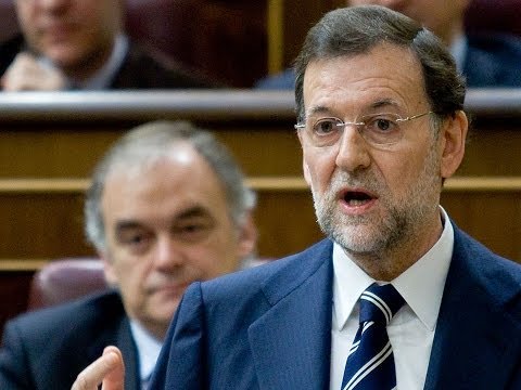 Mariano Rajoy en la sesión de control al Gobierno