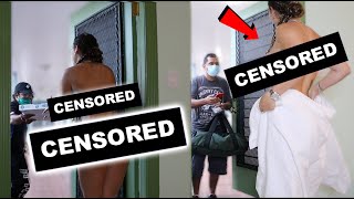 Girl Orders Pizza NAKED Prank 🍕