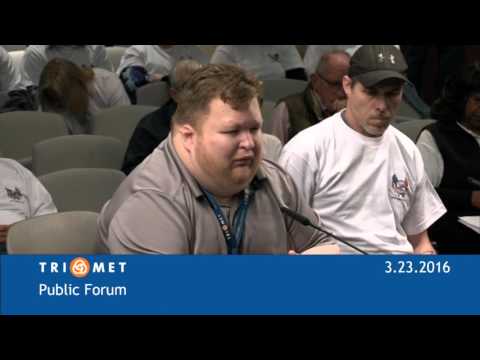 TriMet Board Meeting 3/23/2016