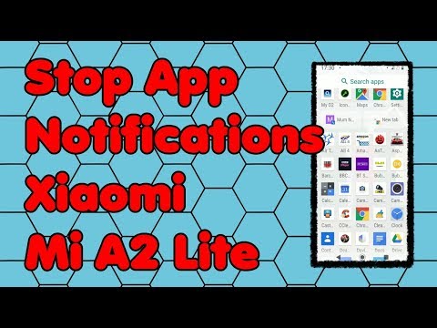 How to Stop App Notifications on the Xiaomi Mi A2 Lite Phone