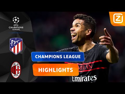 EEN GOUDEN INVALBEURT! 😍 | Atlético Madrid vs Milan | Champions League 2021/22 | Samenvatting