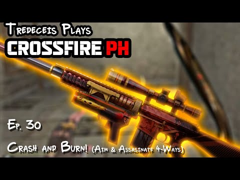 Tredecies Plays CrossFire PH - Ep.  30: Crash and Burn! (Feat. Sr-25 BS and 3 Other Sniper Rifles)