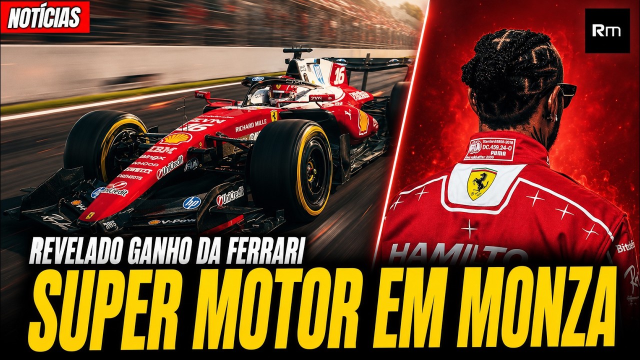 REVELADO GANHO DO MOTOR ADUO 2 DA FERRARI / MAX VAI ESPERAR V8 / WILLIAMS / BMW / MCLAREN / HADJAR