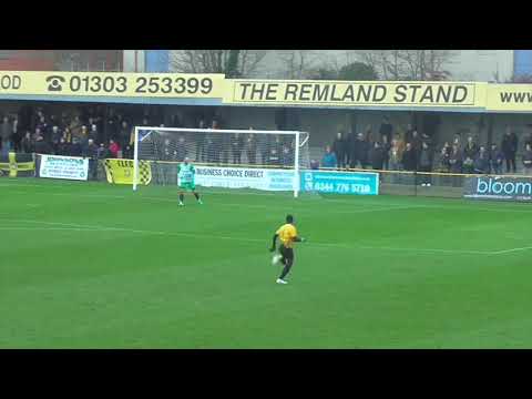 Highlights | Folkestone Invicta 0-1 Wingate & Finchley | Isthmian Premier Division