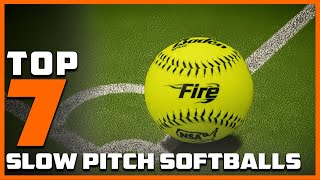 Best Slow Pitch Softballs: Ultimate Buying Guide 2025