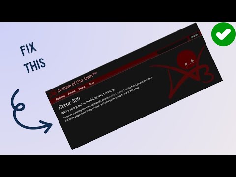 Error 500 Ao3