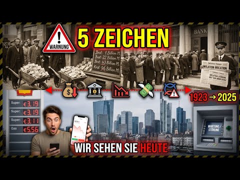 Hyperinflation Warnung 5 ZEICHEN von Weimar 1923 – Heute SICHTBAR