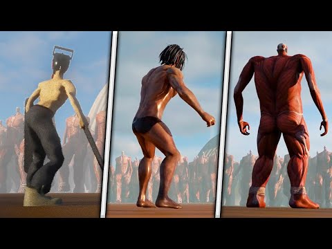 ALL Characters vs 1.000.000. Colossal Titans (Compilation №1) - The Rumbling