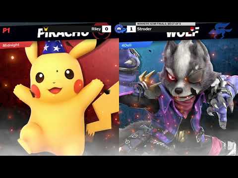 The Smash Lab 211 Winners Semi-Finals - Stroder (Wolf) vs Riley (Pikachu)