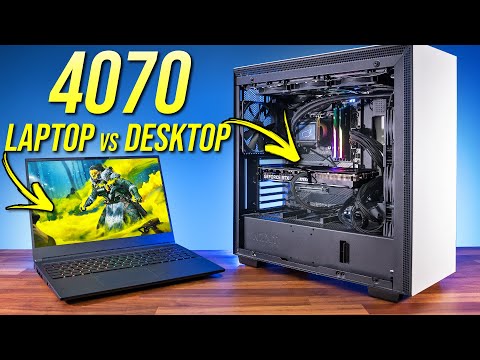RTX 4070 Laptop vs Desktop - BIG Differences!