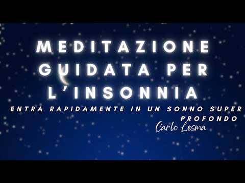 Ritrova il sonno profondo con una potente meditazione guidata per l’insonnia