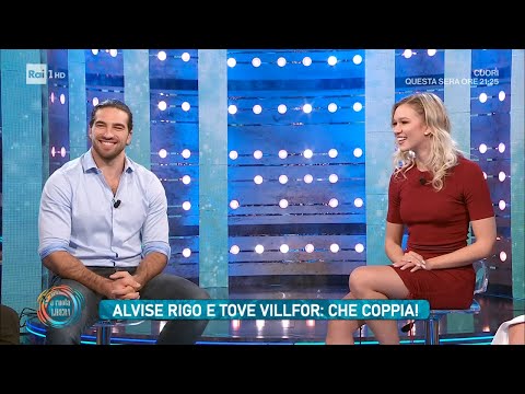 Alvise Rigo e Tove Vilfor: la coppia di "Ballando con le stelle" - Da noi ...a ruota libera 21/11/20