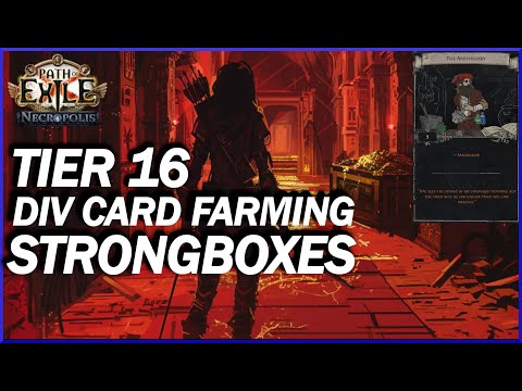 [POE 3.24] Possibly The Best Way To Farm Apothecaries , Seven Years Bad Luck! Tier 16 Strongboxes!