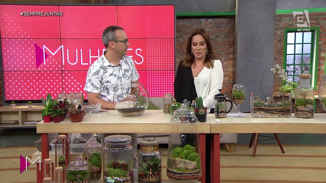 Programa Mulheres - TV Gazeta - Terrários: Dicas e técnicas