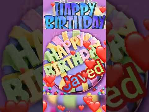 Javed | Happy Birthday | Happy Birthday WhatsApp Status with Name | WhatsApp Status |