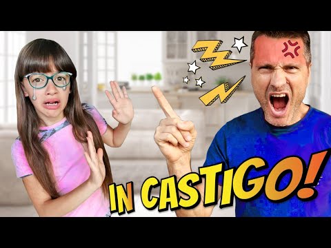 SOFI IN CASTIGO PERCHÉ È STATA ESPULSA DA SCUOLA: PAPI ANDY LA SCOPRE, SI ARRABBIA E MI PUNISCE!!!