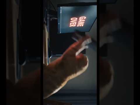 When a cat rage-quits 😁 #rage #cat #kitty #ragequit #gamer #gaming