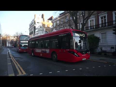 London United RATP: White City bound Enviro200EV BE37067 Rt.C1 at Thurloe Pl/Exhibition Rd