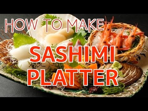How to Make a Sashimi Platter 【Sushi Chef Eye View】