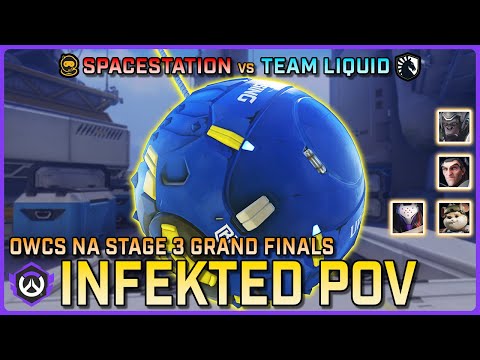 [ Infekted ] Tank KING of NA | Spacestation vs Team Liquid | OWCS NA Stage 3 Grand Finals