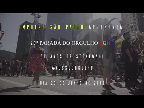 Ludmyla jackson na Parada LGBTI com Impulse